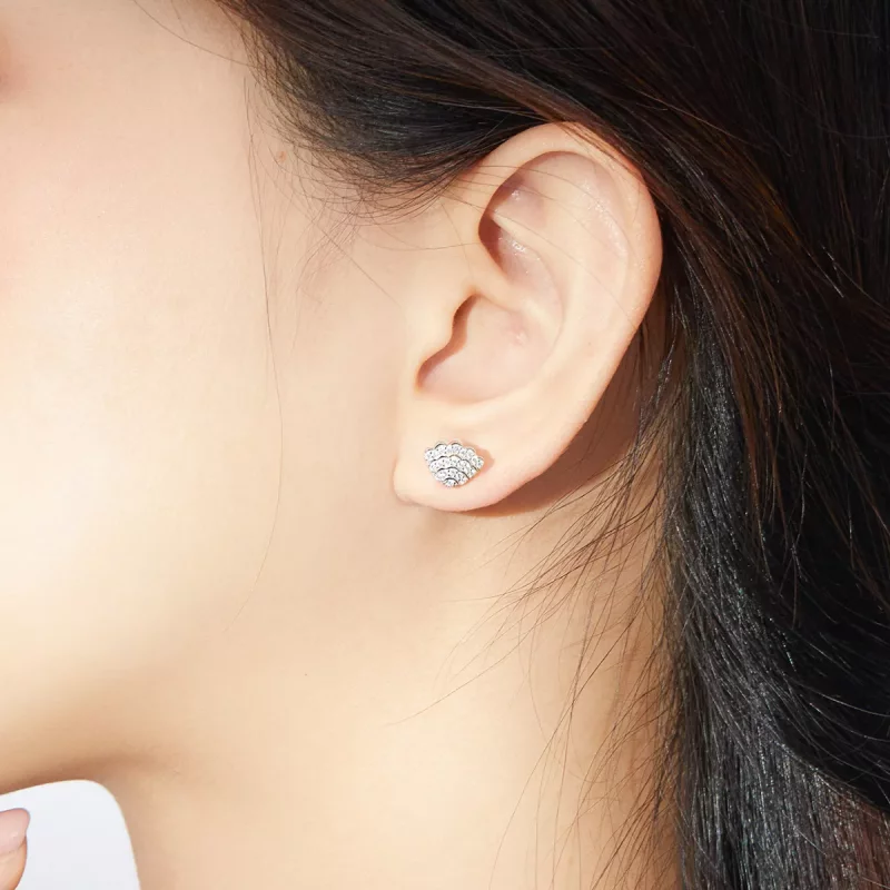 (afbeelding voor) Pandora Style Romantische Shell Oorknopjes - BSE342 - Bekijken 6
