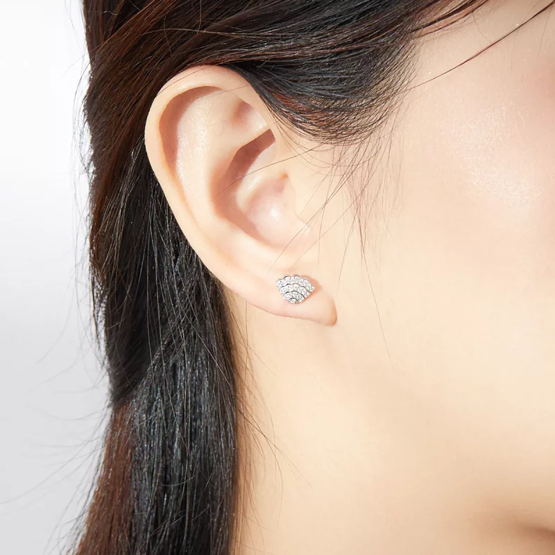 (afbeelding voor) Pandora Style Romantische Shell Oorknopjes - BSE342 - Bekijken 7