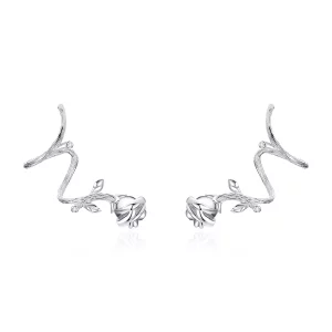 Pandora Style Rozen Oorknopjes - BSE238 (afbeelding voor) Pandora Style Rozen Oorknopjes - BSE238