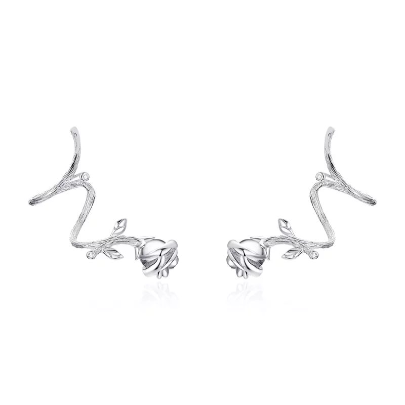(afbeelding voor) Pandora Style Rozen Oorknopjes - BSE238