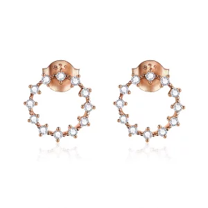 (afbeelding voor) Pandora Style Shimmer Geometrie Oorknopjes - BSE323