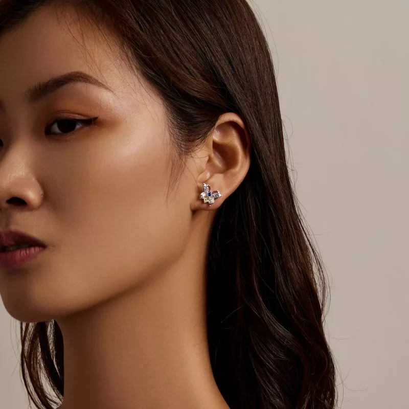 (afbeelding voor) Pandora Style Shine Vlinder Oorknopjes - BSE564 - Bekijken 6