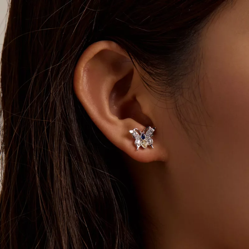 (afbeelding voor) Pandora Style Shine Vlinder Oorknopjes - BSE564 - Bekijken 8