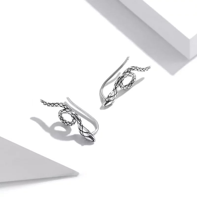 (afbeelding voor) Pandora Style Spirit Slang Oorknopjes - SCE1355 - Bekijken 4
