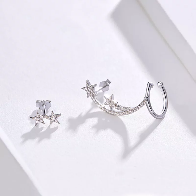 (afbeelding voor) Pandora Style Star Series - Meteoor Oorknopjes - BSE087 - Bekijken 10