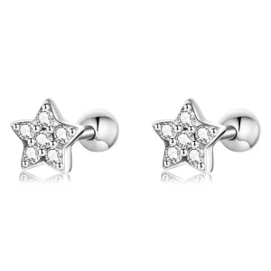 (afbeelding voor) Pandora Style Stralende Ster Oorknopjes - SCE1297