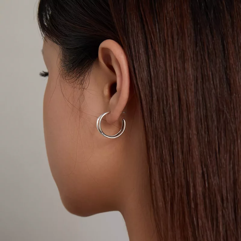 (afbeelding voor) Pandora Style Verweven liefde Oorknopjes - SCE1195 - Bekijken 7