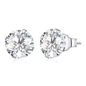 Pandora Style Vier Klauwen Zirkoon Oorknopjes - BSE166 (afbeelding voor) Pandora Style Vier Klauwen Zirkoon Oorknopjes - BSE166