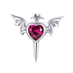 (afbeelding voor) Pandora Style Vleugels Liefde Oorknopjes - SCE1179