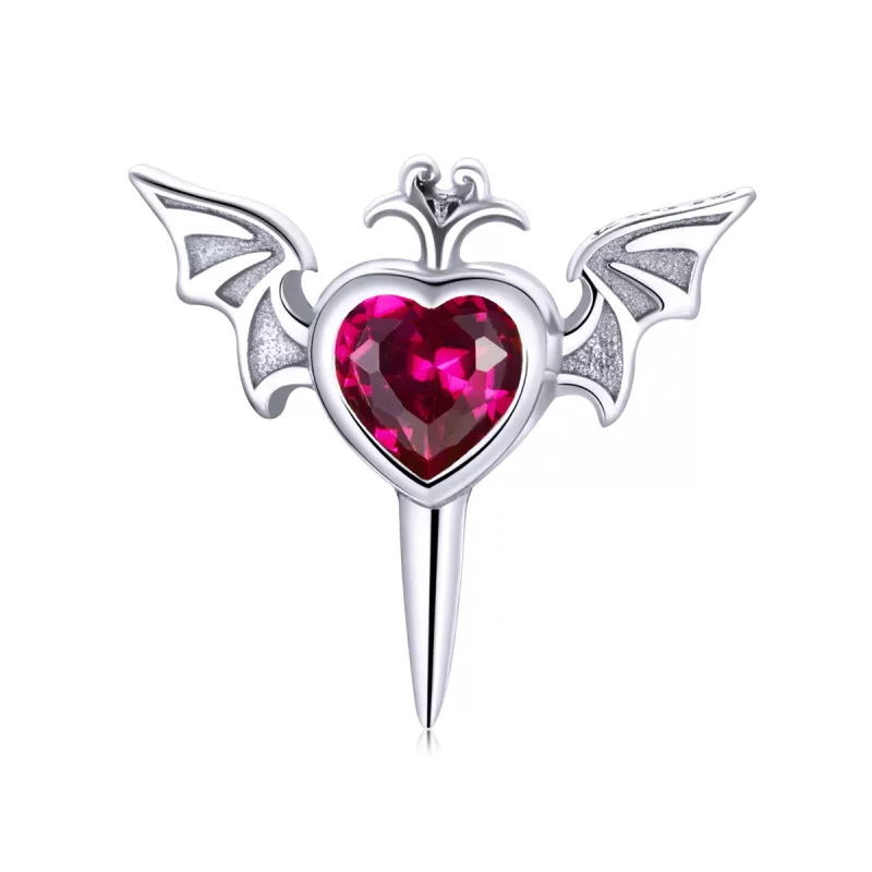 (afbeelding voor) Pandora Style Vleugels Liefde Oorknopjes - SCE1179