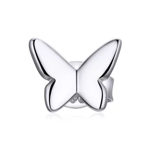 (afbeelding voor) Pandora Style Vlinder Liefde Oorknopjes - SCE1069