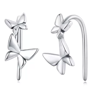 Pandora Style Vlinder Oorknopjes - SCE1501 (afbeelding voor) Pandora Style Vlinder Oorknopjes - SCE1501
