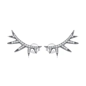(afbeelding voor) Pandora Style Wimper Oorknopjes - BSE681