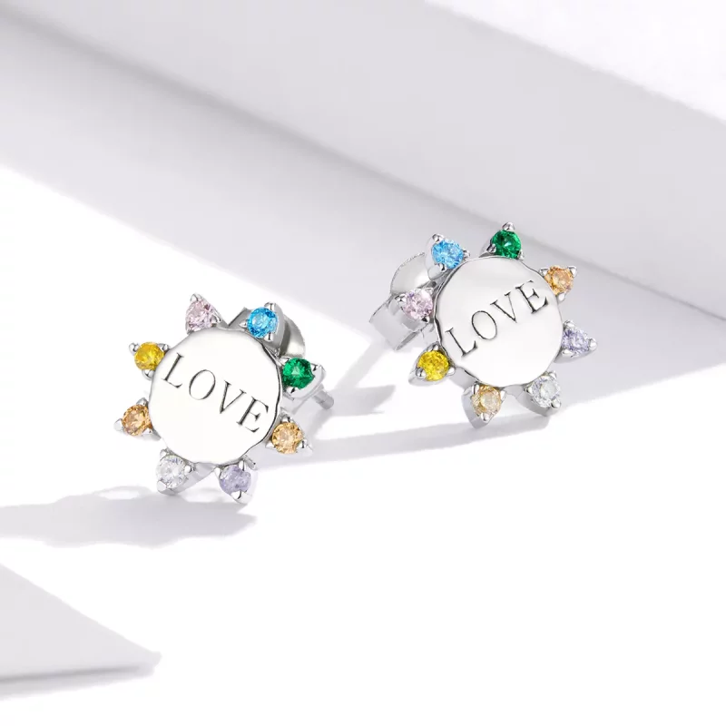 (afbeelding voor) Pandora Style Zoete Liefde Oorknopjes - SCE892 - Bekijken 4