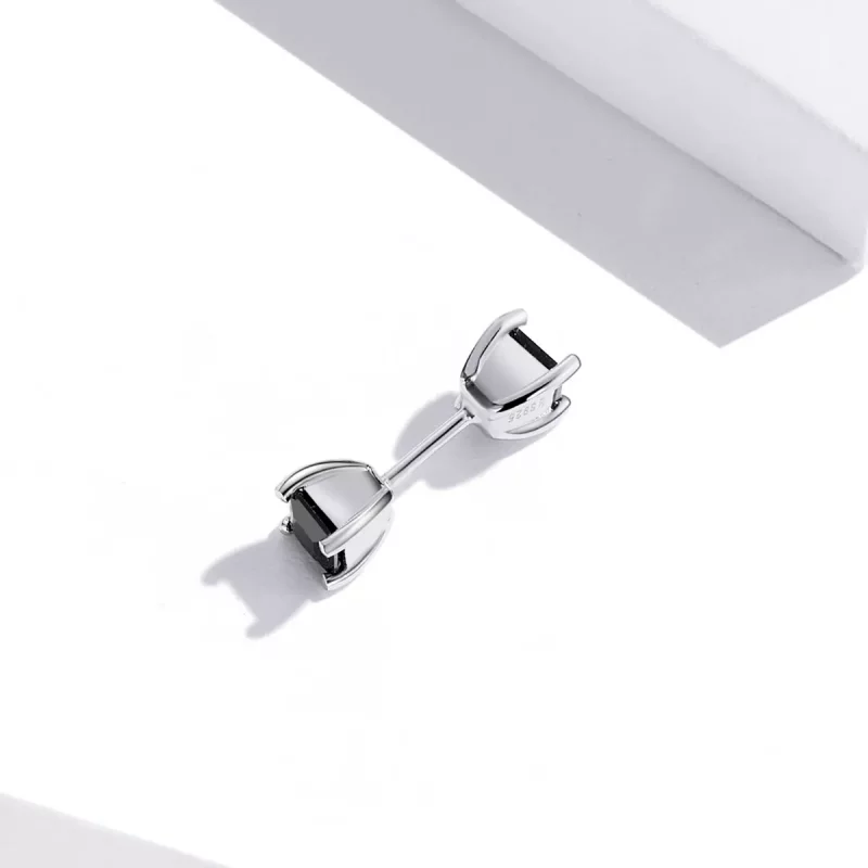 (afbeelding voor) Pandora Style Zwart Zirkonium Oorknopjes - SCE1325 - Bekijken 4