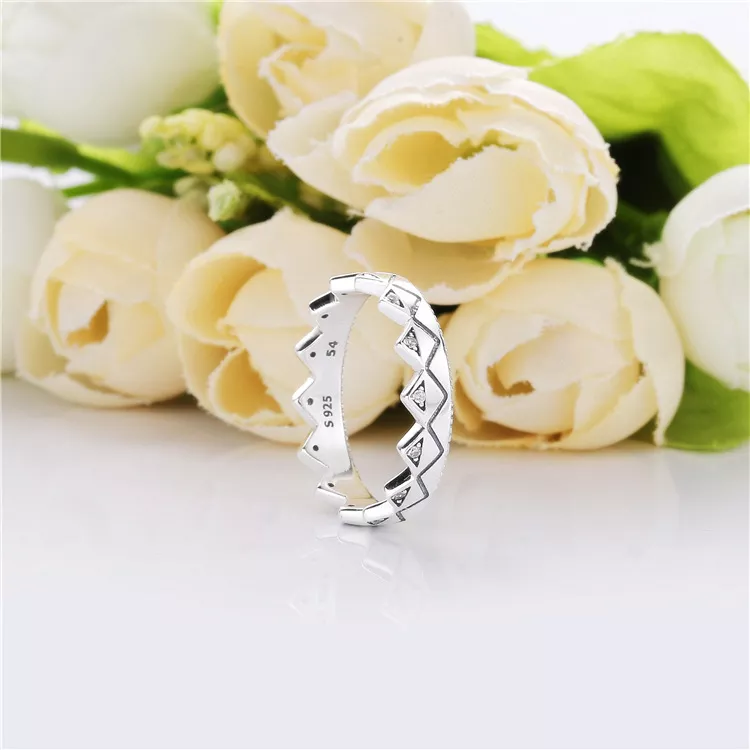 (afbeelding voor) Pandora Exotic Crown Ring - 198033CZ - Bekijken 2