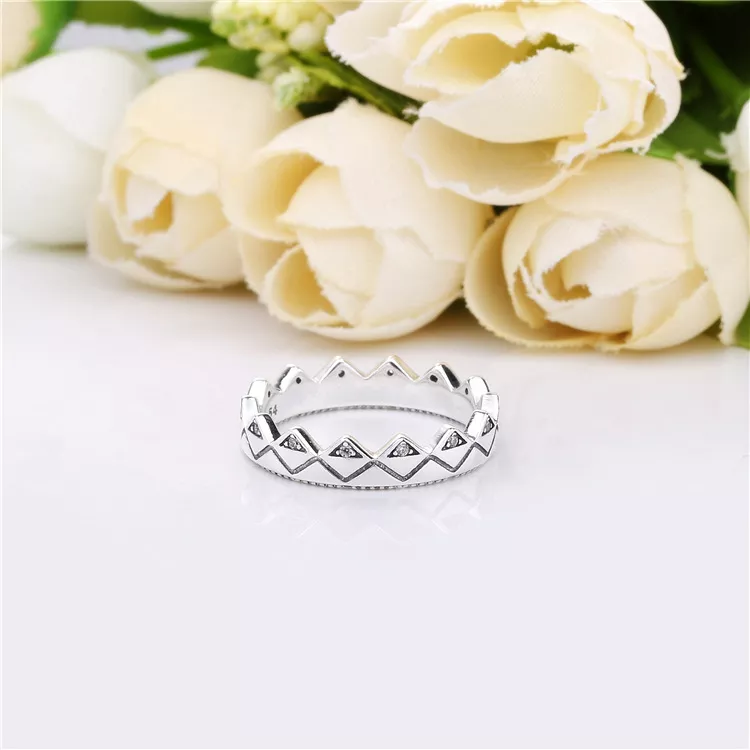 (afbeelding voor) Pandora Exotic Crown Ring - 198033CZ - Bekijken 3