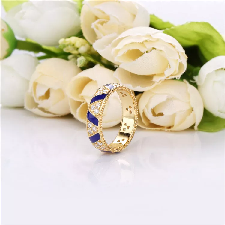 (afbeelding voor) Pandora Exotic Stones & Stripes Ring - 168057CZ - Bekijken 4