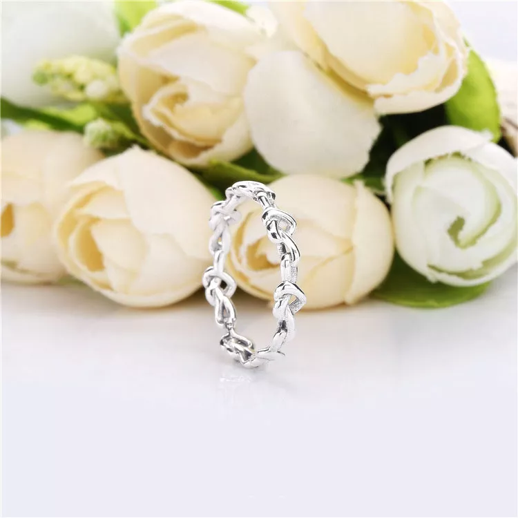 (afbeelding voor) Pandora Knotted Hearts Ring - 198018 - Bekijken 2