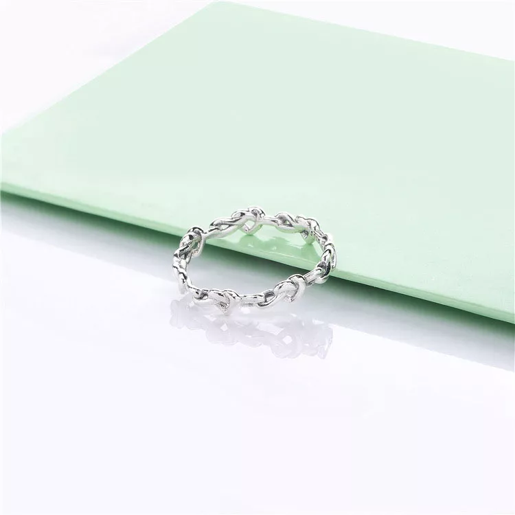 (afbeelding voor) Pandora Knotted Hearts Ring - 198018 - Bekijken 4