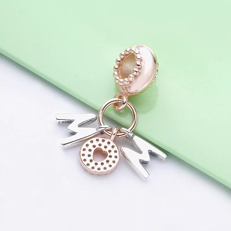 (afbeelding voor) PANDORA Hangende Bedel Met Letters 'Mum' 788828C01 - Bekijken 2