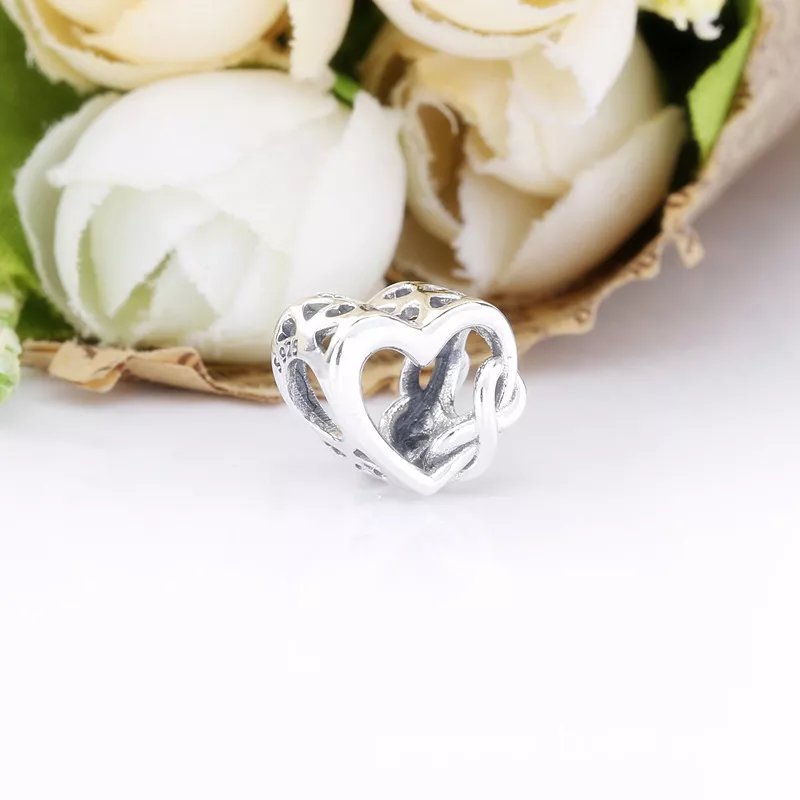 (afbeelding voor) PANDORA Oneindig Hart Bedel Met Tekst 'Love You Mum' 798825C00 - Bekijken 5