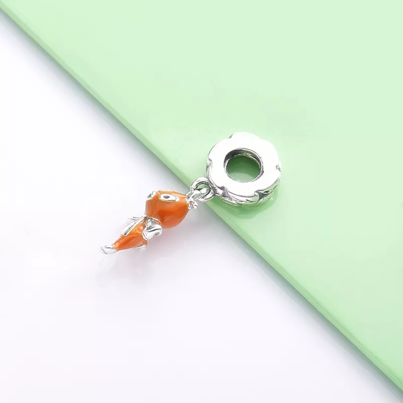 (afbeelding voor) PANDORA De oranje vogel van Disney Hangende Bedel - 798877C01 - Bekijken 3