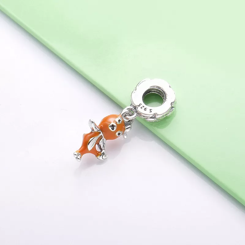 (afbeelding voor) PANDORA De oranje vogel van Disney Hangende Bedel - 798877C01 - Bekijken 5