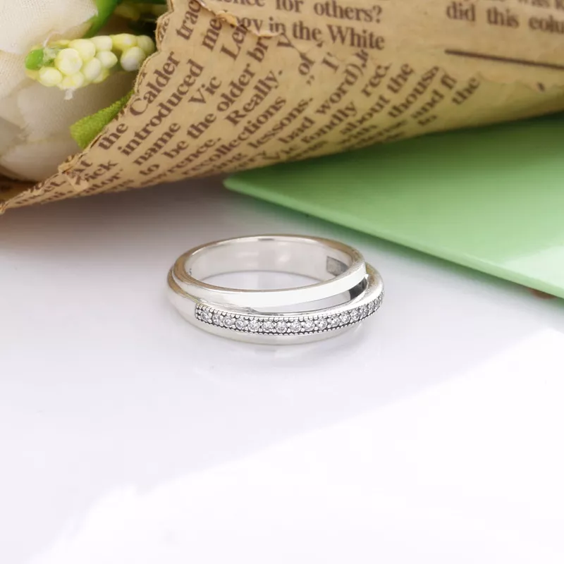 (afbeelding voor) Pavé ring Met Drie Banden 199040c01 - Bekijken 4