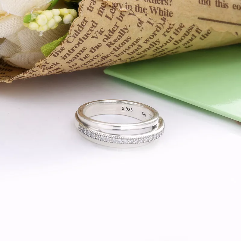 (afbeelding voor) Pavé ring Met Drie Banden 199040c01 - Bekijken 5
