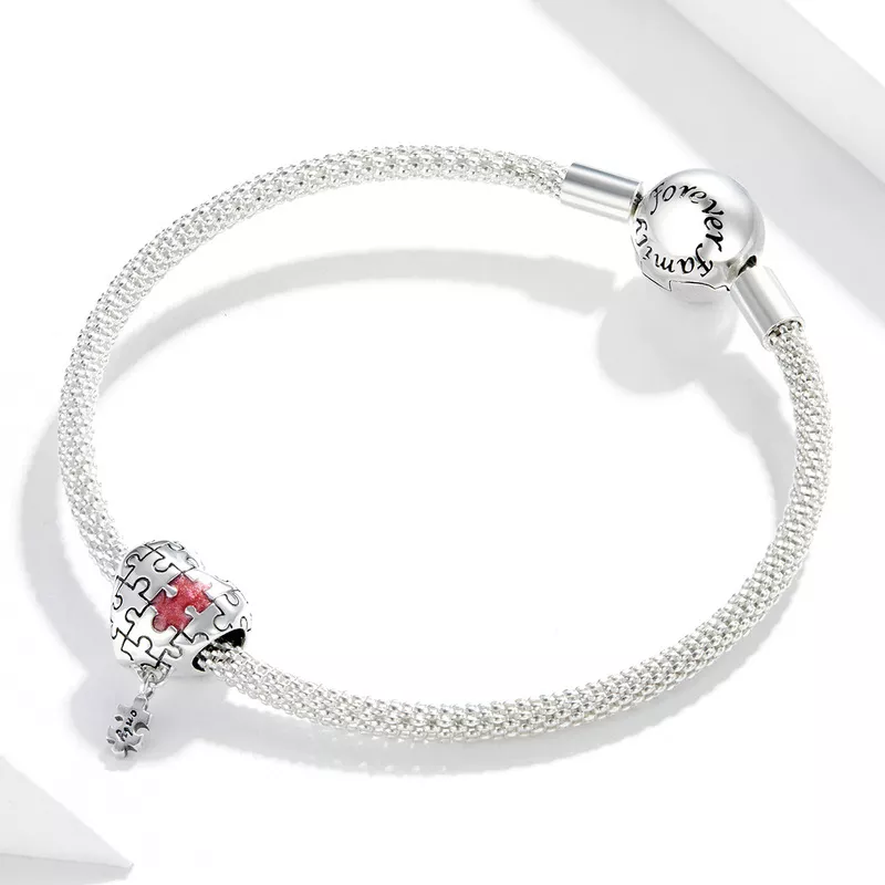 (afbeelding voor) Pandora Style Autisme Bedel - SCC1635 - Bekijken 3