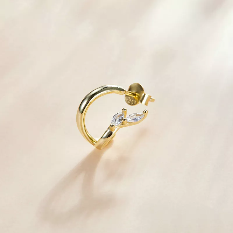 (afbeelding voor) Pandora Style Diamant Oorringen - SCE1080 - Bekijken 2