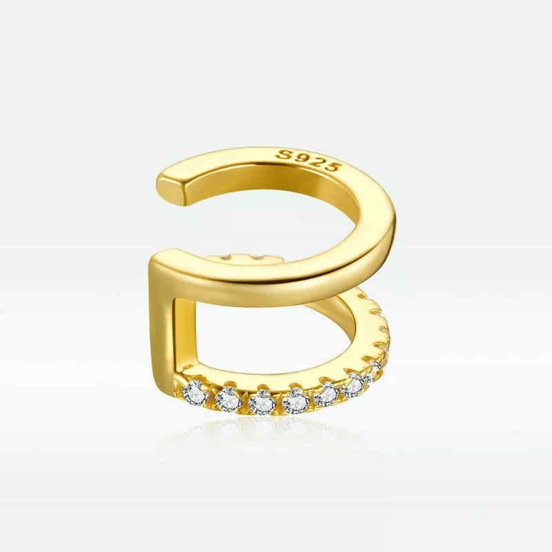 (afbeelding voor) Pandora Style Eenvoudig Oorclip - SCE994-B - Bekijken 2