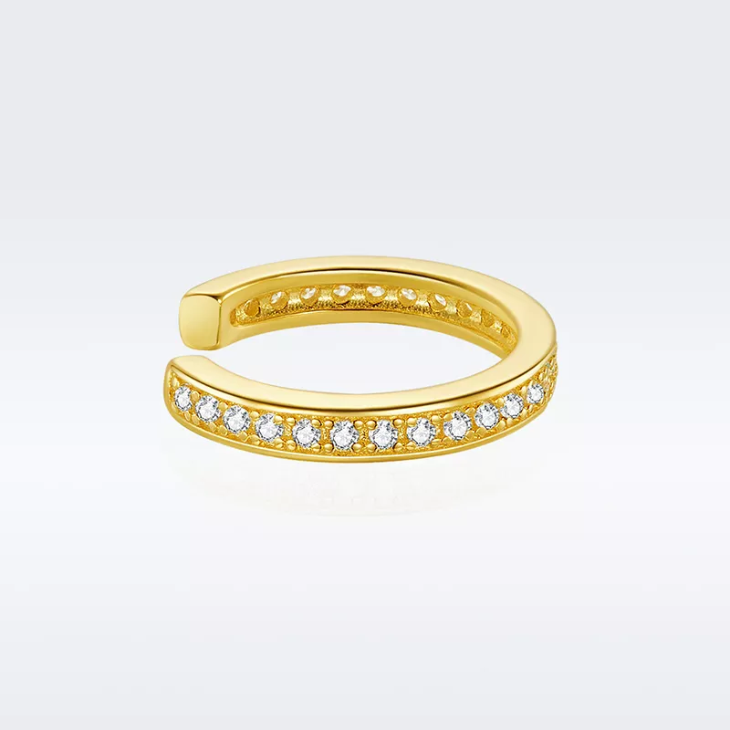 (afbeelding voor) Pandora Style Eenvoudig Oorclip - SCE998-B