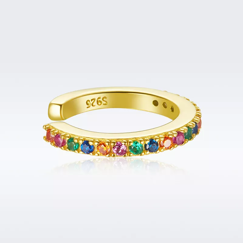 (afbeelding voor) Pandora Style Kleurrijk Oorclip - SCE993-B - Bekijken 3