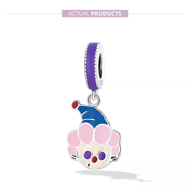 (afbeelding voor) Pandora Style Leuke Clown Hangende Bedel - SCC2236 - Bekijken 7