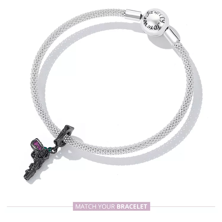 (afbeelding voor) Pandora Style Rose Pistool Hangende Bedel - SCC2241 - Bekijken 8