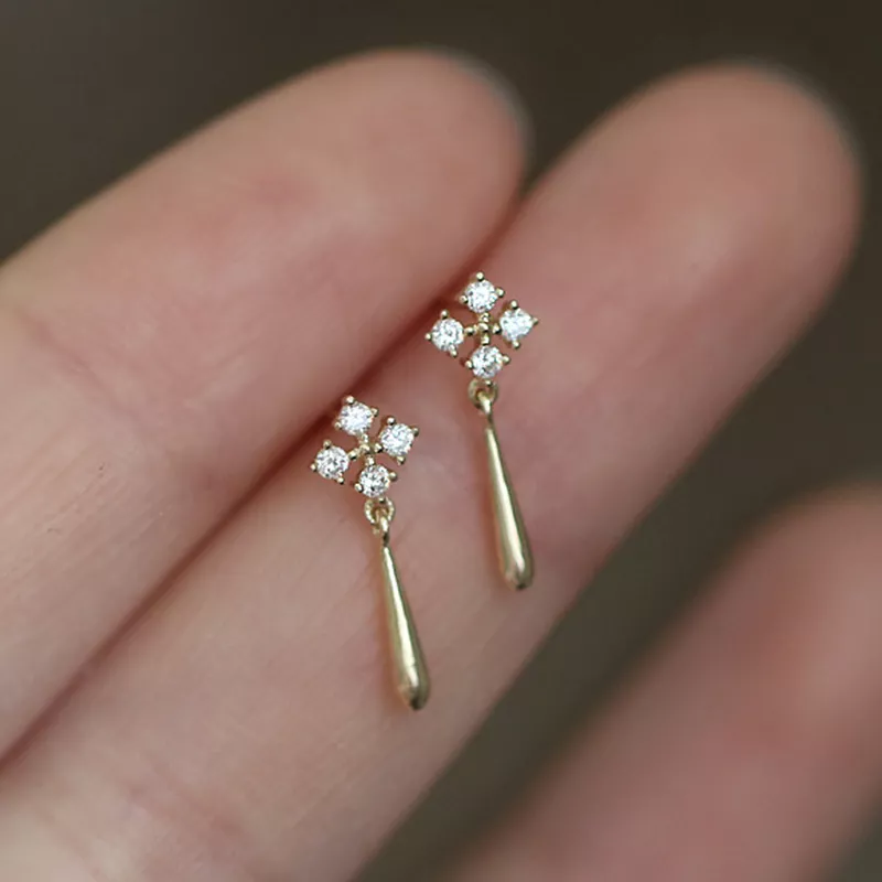 (afbeelding voor) Pandora Style Fijn Oorhangers - BSE600-B - Bekijken 4
