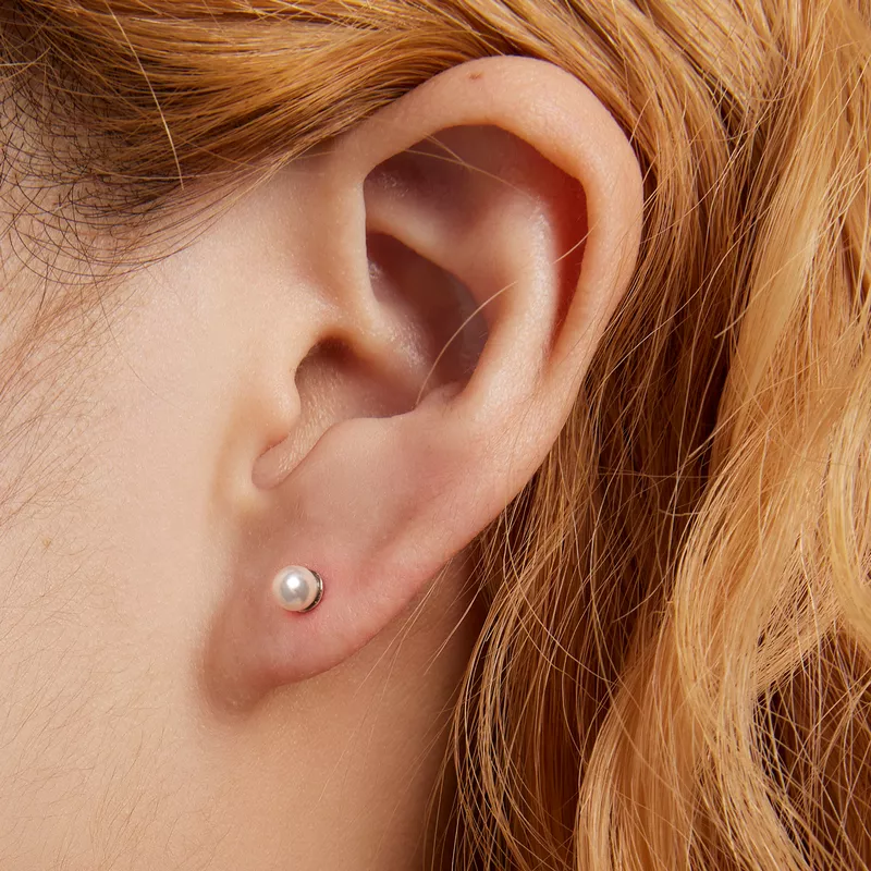 (afbeelding voor) Pandora Style Parel Oorknopjes - BSE630-AL - Bekijken 5