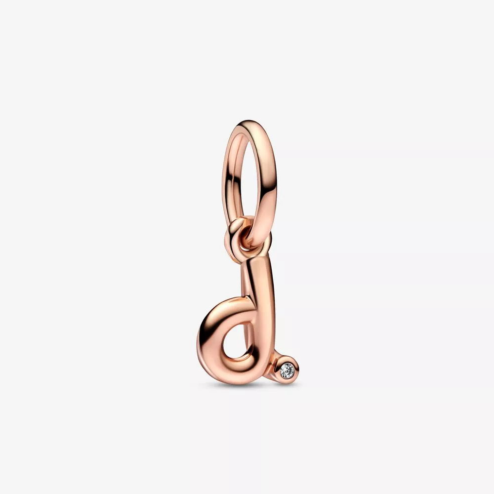 pandora brief d script alfabet dangle charm 782534c01