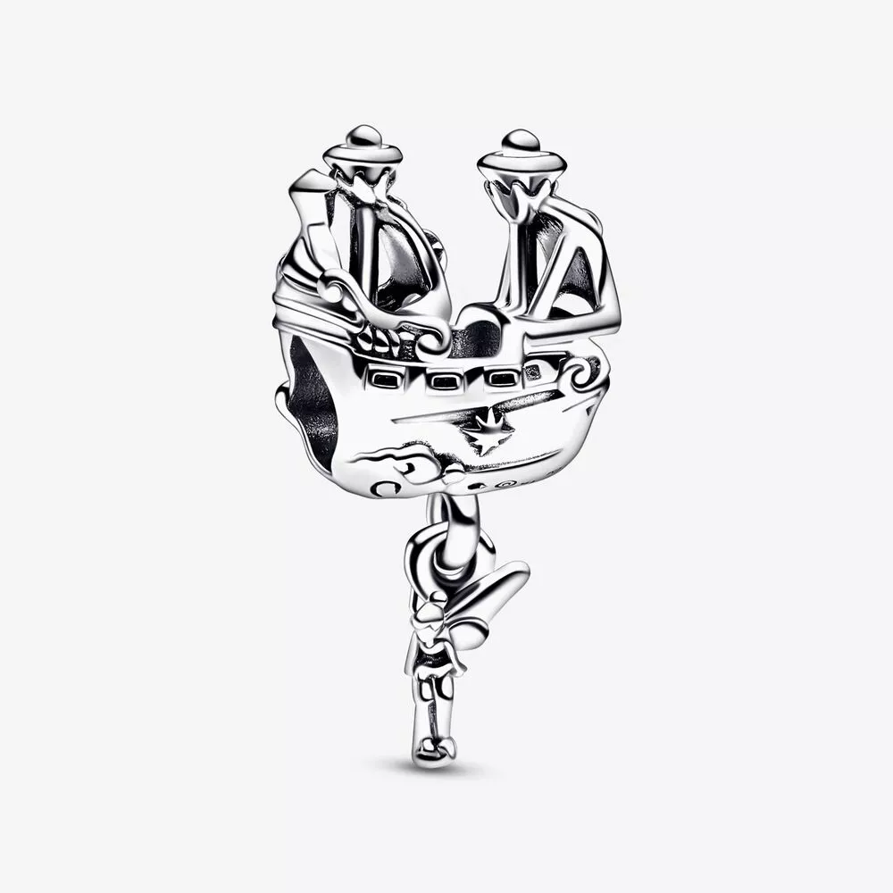 pandora disney tinker bell captain hook's pirate ship charm 792521c00