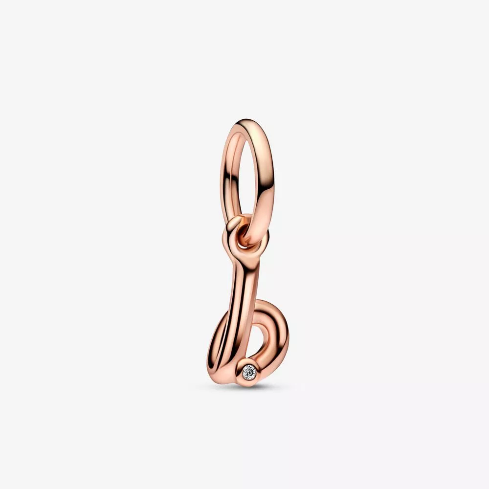 pandora letter b script alphabet dangle charm 782459c01