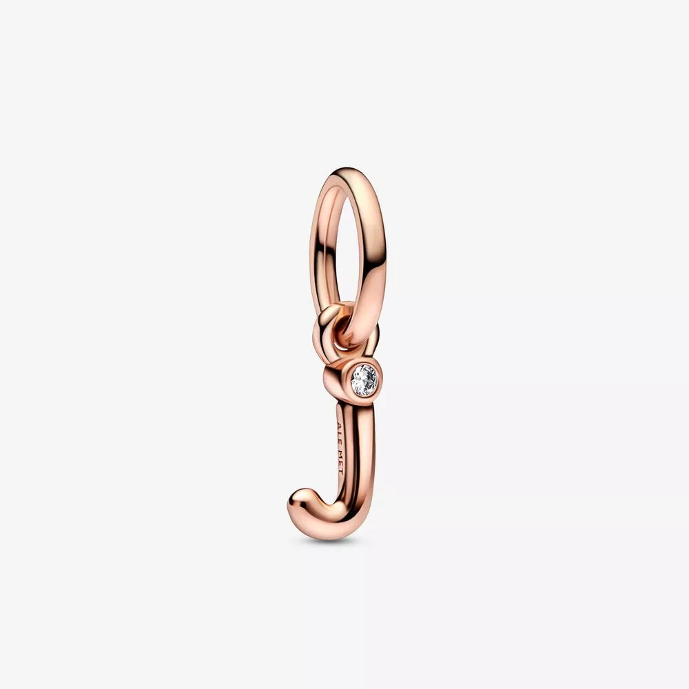 pandora letter j script alphabet dangle charm 782465c01