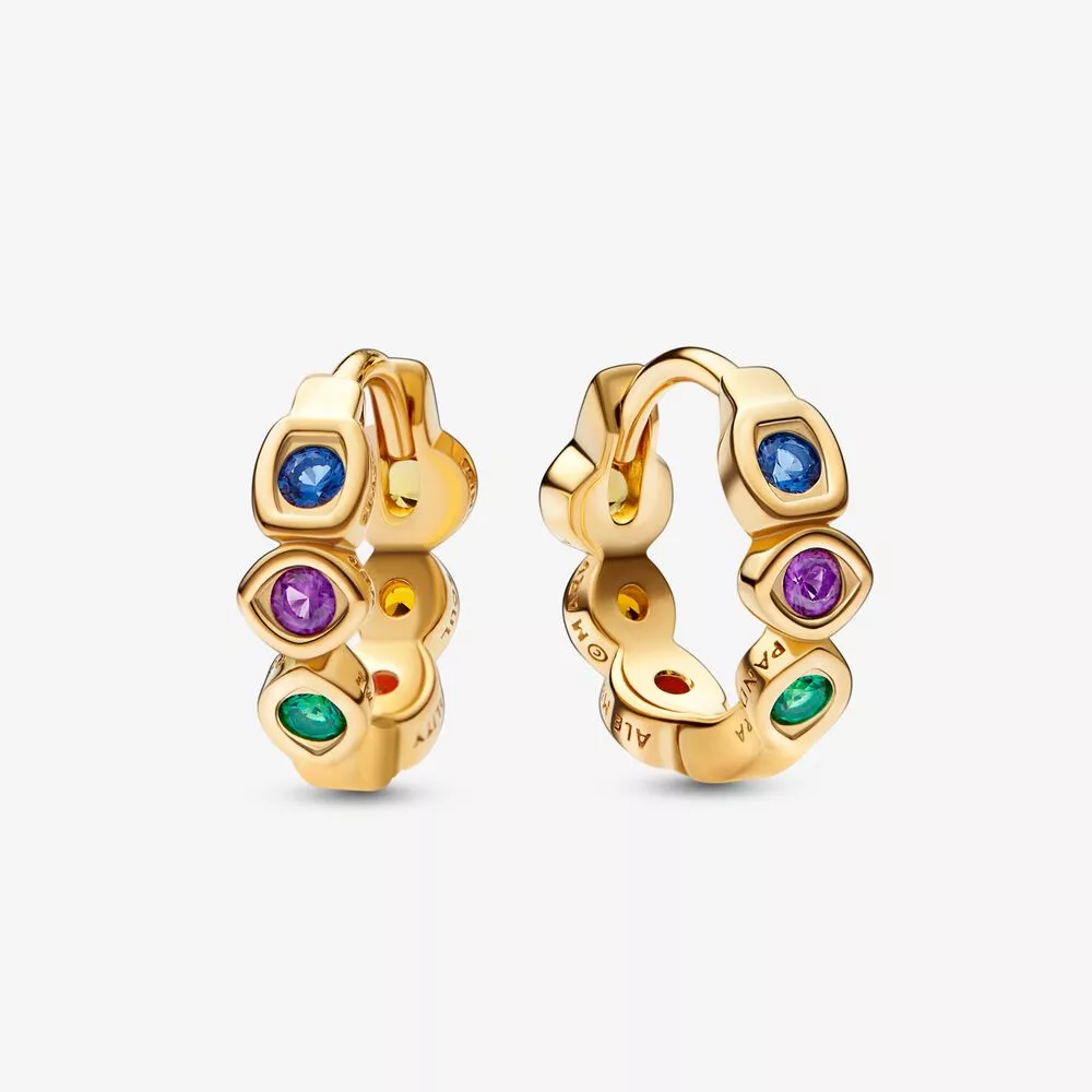 pandora marvel de avengers infinity stones hoop oorbellen 262567c01