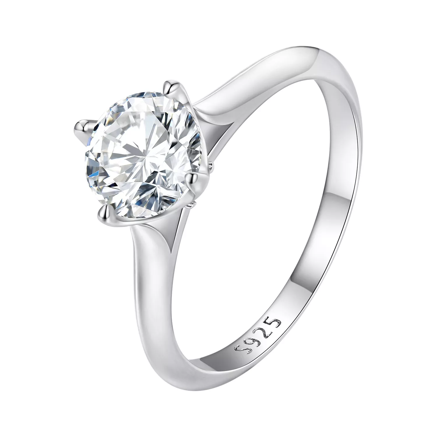 pandora stijl 1 karaat moissanite verlovingsring msr033