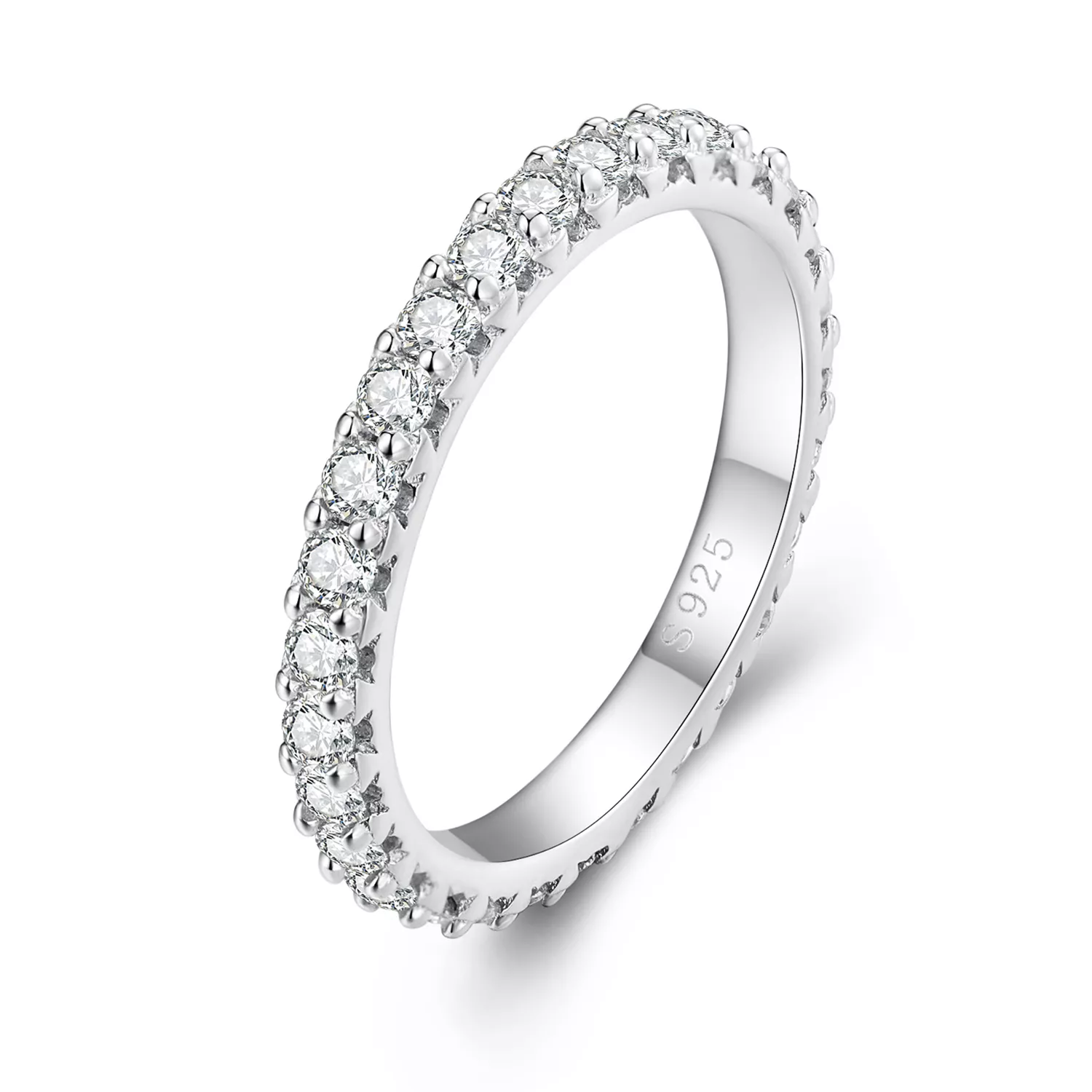pandora stijl fijne moissanite diamanten ring msr028