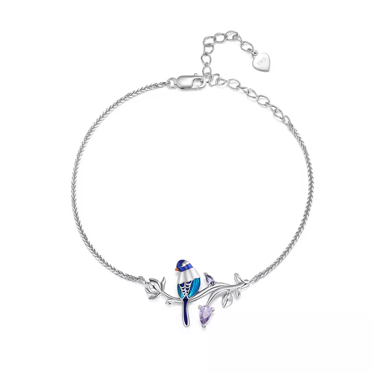 pandora stijl ijsvogel armband bsb127