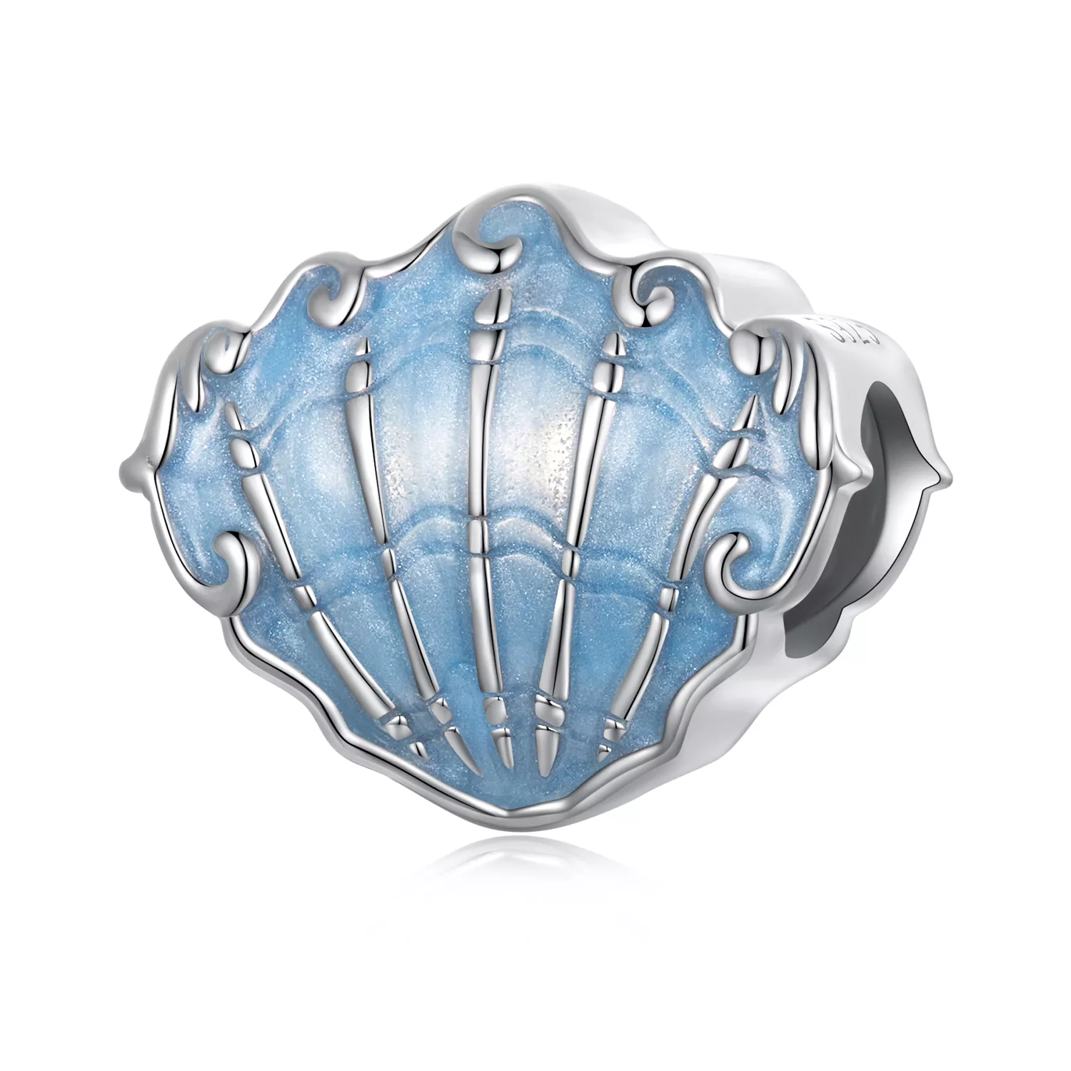 pandora stijl schelp bedel scc2507