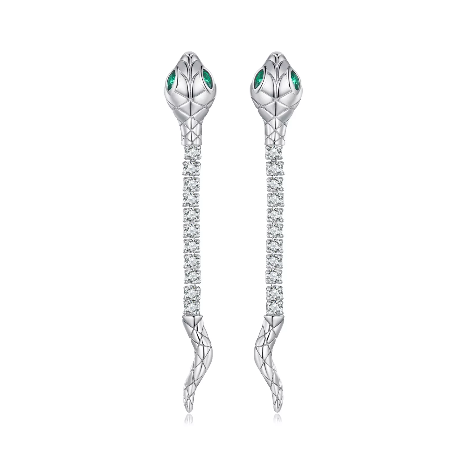 pandora stijl spirit snake stud oorbellen bse851