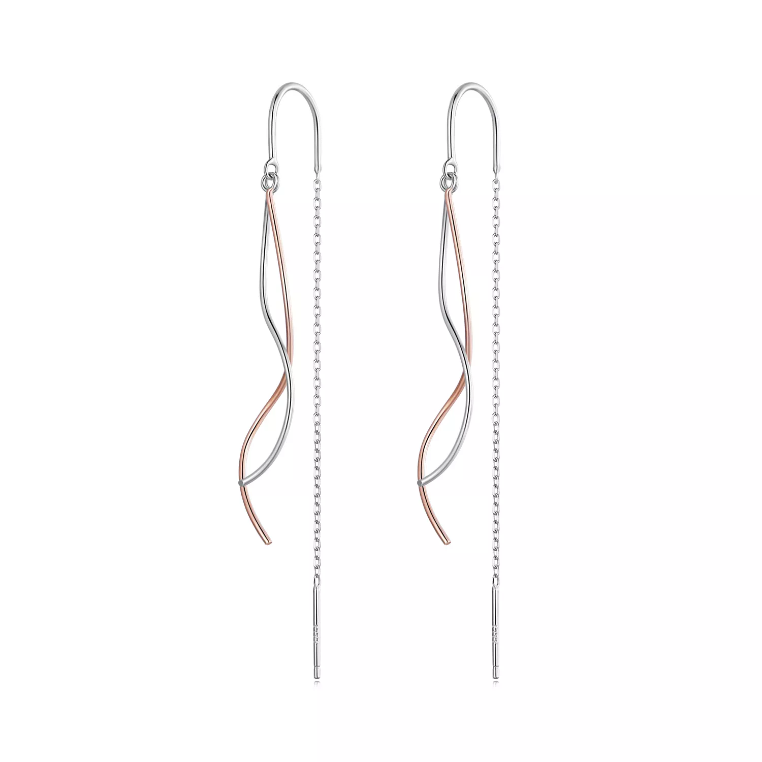pandora style kwast hanger oorbellen sce1600